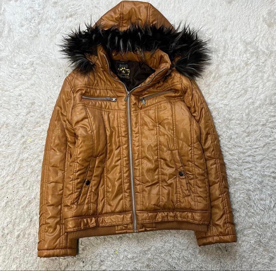 Archive y2kグランジ ファーダウン ジャケット お兄系 平成 00s