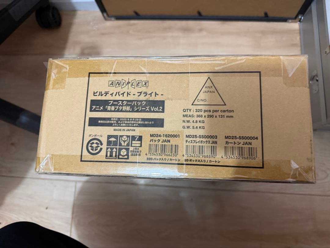 ビルディバイド　ブライト　青春ブタ野郎シリーズV ol.2 カートン　未開封