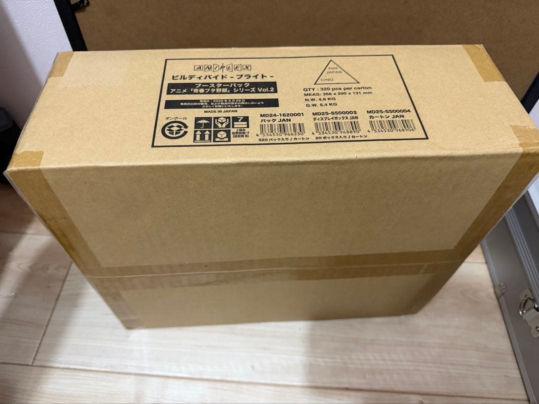 ビルディバイド　ブライト　青春ブタ野郎シリーズV ol.2 カートン　未開封