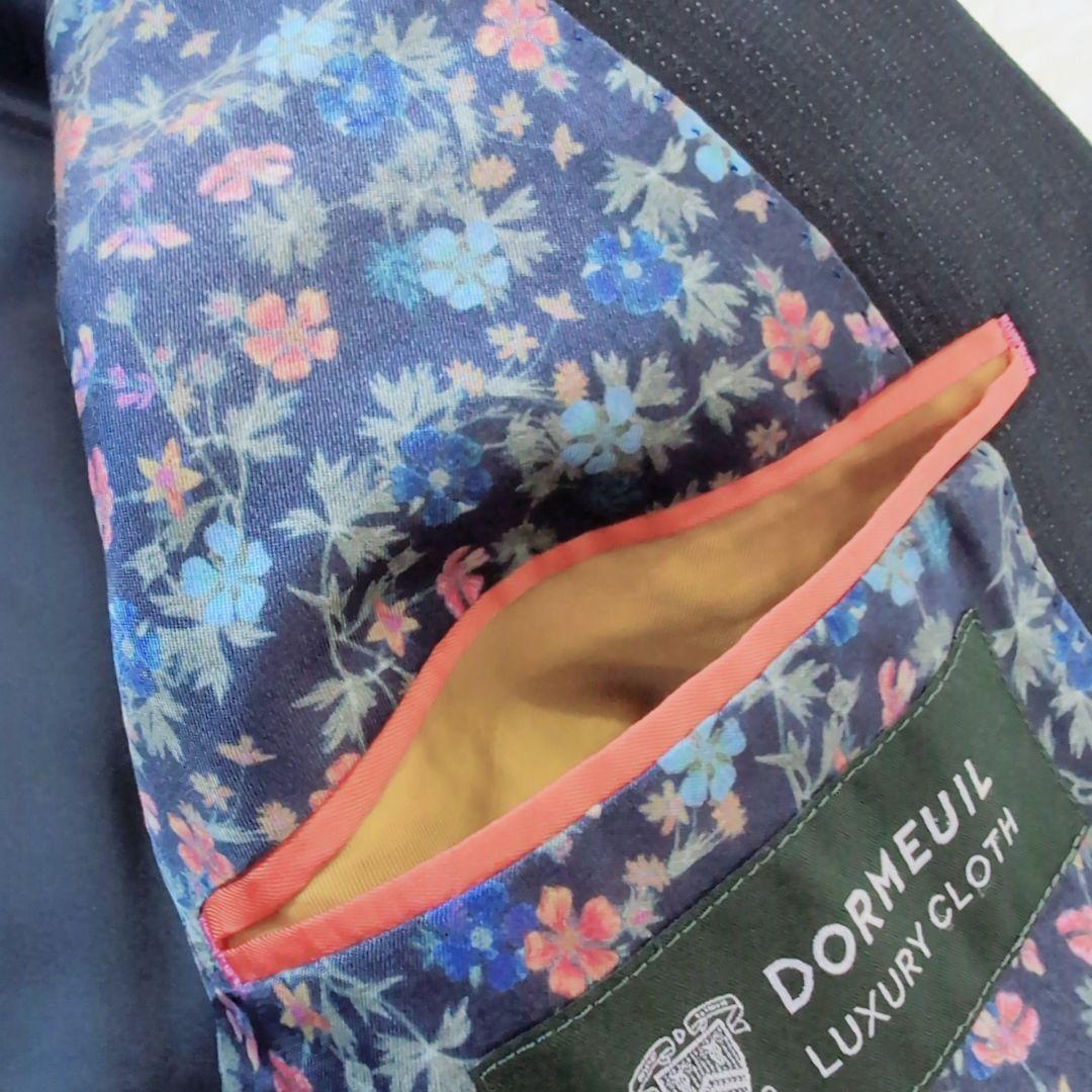 【未使用級】裏地ド派手　花柄　Paul Smith×DORMEUIL　日本製　M