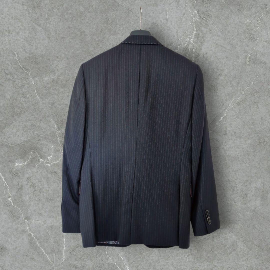 【未使用級】裏地ド派手　花柄　Paul Smith×DORMEUIL　日本製　M