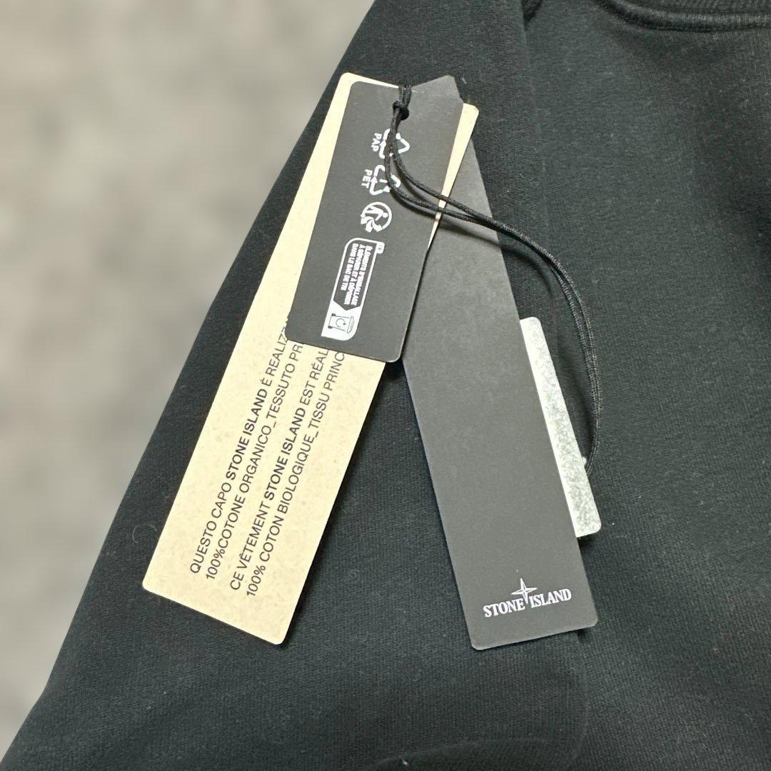 STONE  ブラック トレーナータグ付き