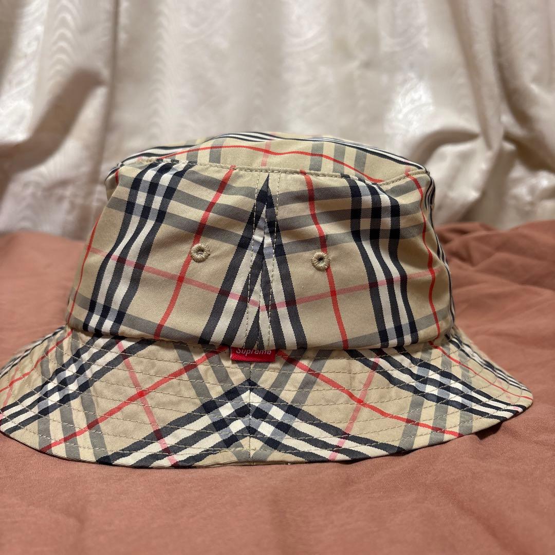 Supreme Burberry バケットハット M/L