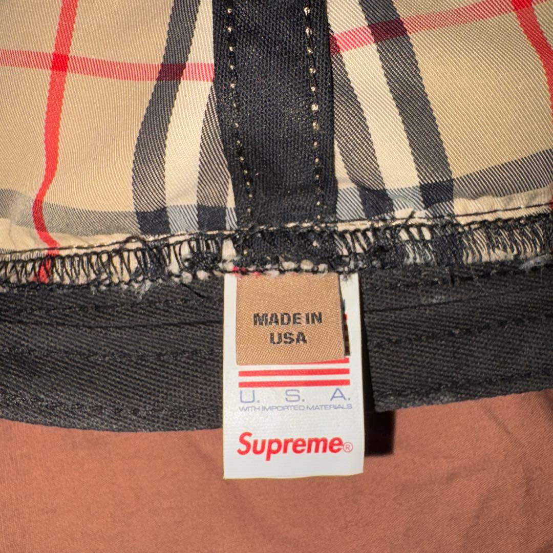 Supreme Burberry バケットハット M/L