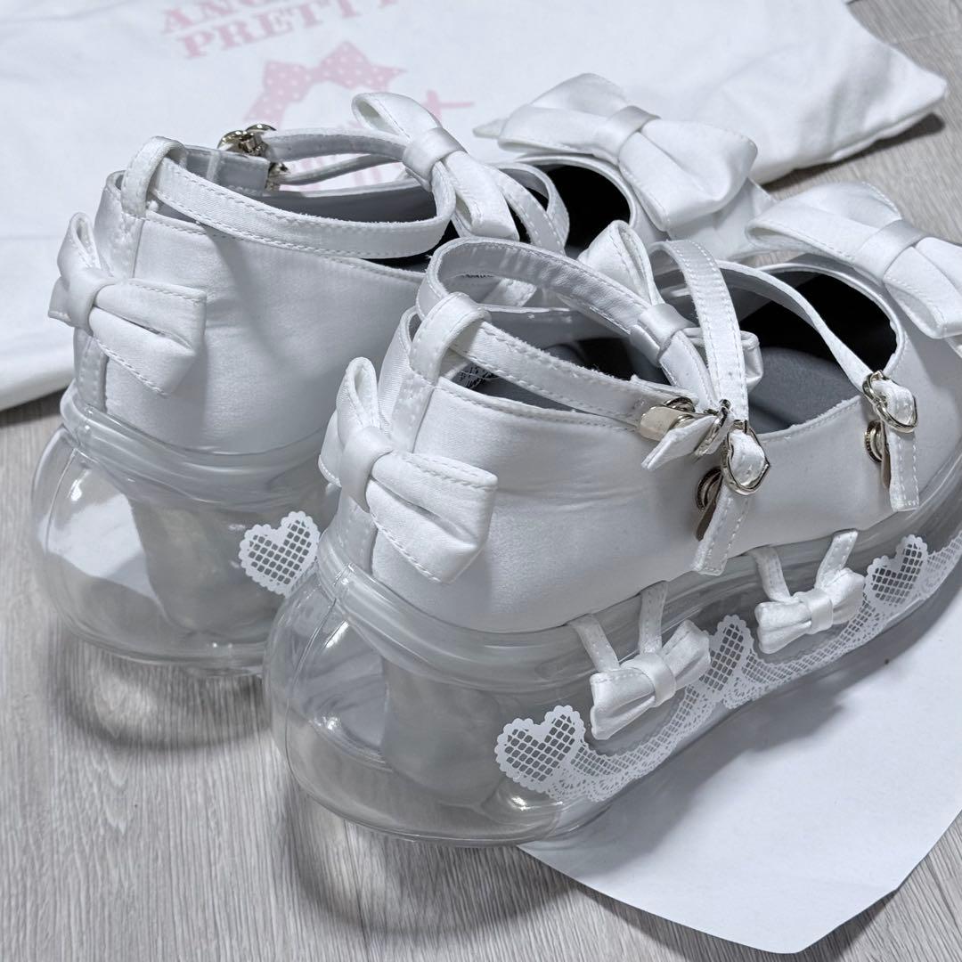 Angelic Pretty Jenny fax コラボシューズ　白