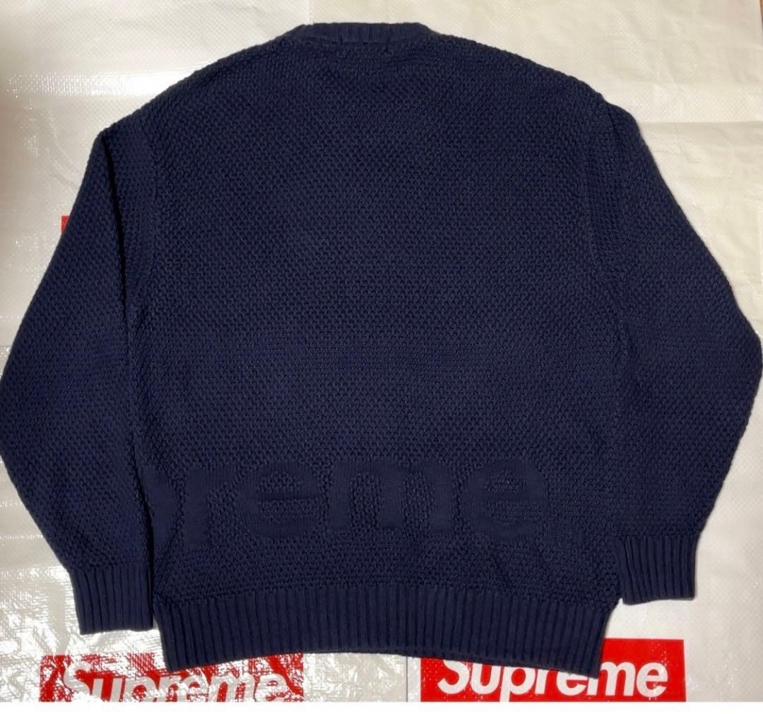 限定Supreme Textured Small Box Sweater