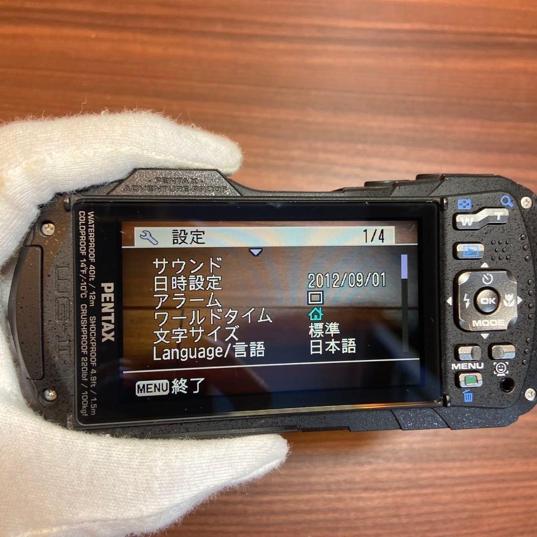 PENTAX 防水 デジカメ Optio WG-2 ほぼ新品 4946