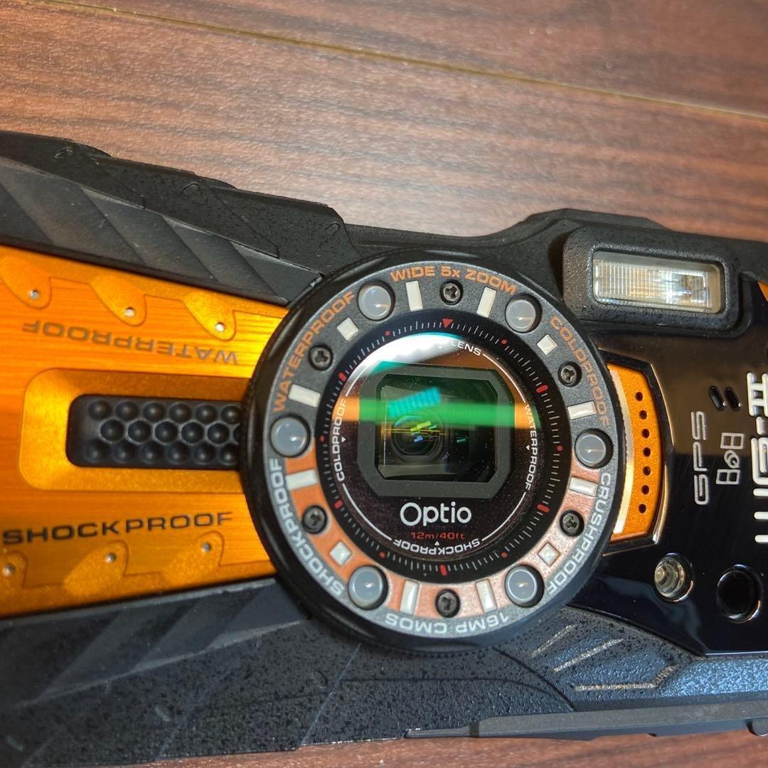 PENTAX 防水 デジカメ Optio WG-2 ほぼ新品 4946