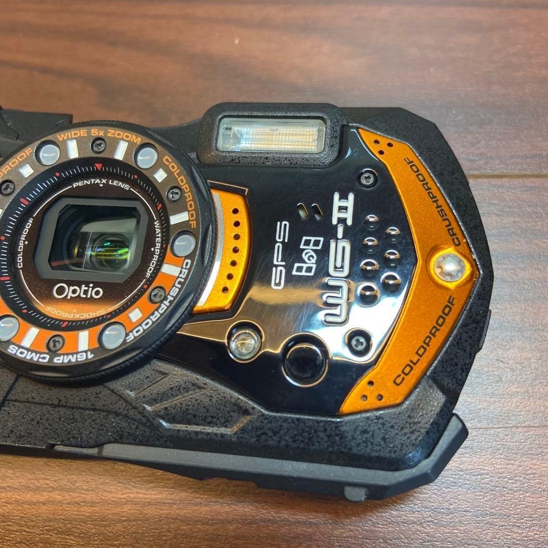 PENTAX 防水 デジカメ Optio WG-2 ほぼ新品 4946