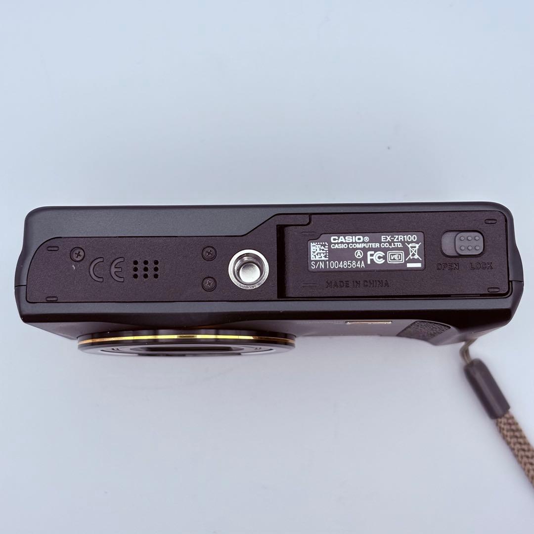 CASIO EXILIM デジタルカメラ EX-ZR100 ブラック
