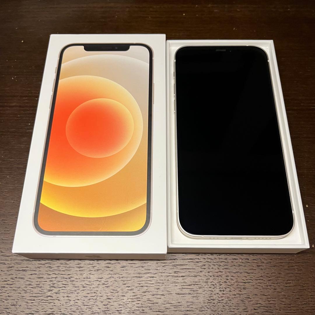 ジャンク品　Apple iPhone 12 ホワイト 64GB
