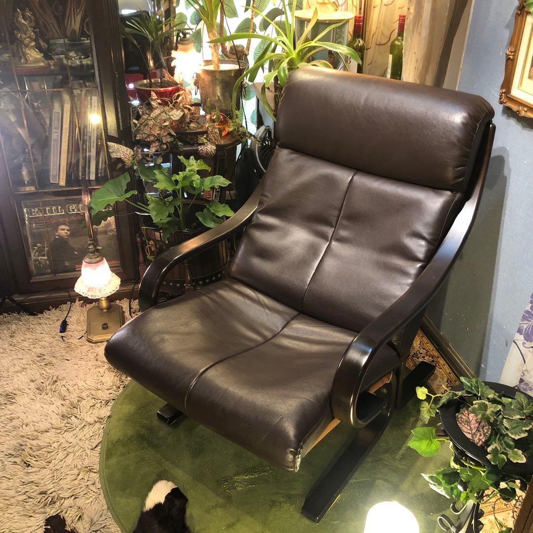 Sale 美品　富士ファニチャー　アジオ　DBR ハイバック　曲げ木ソファ