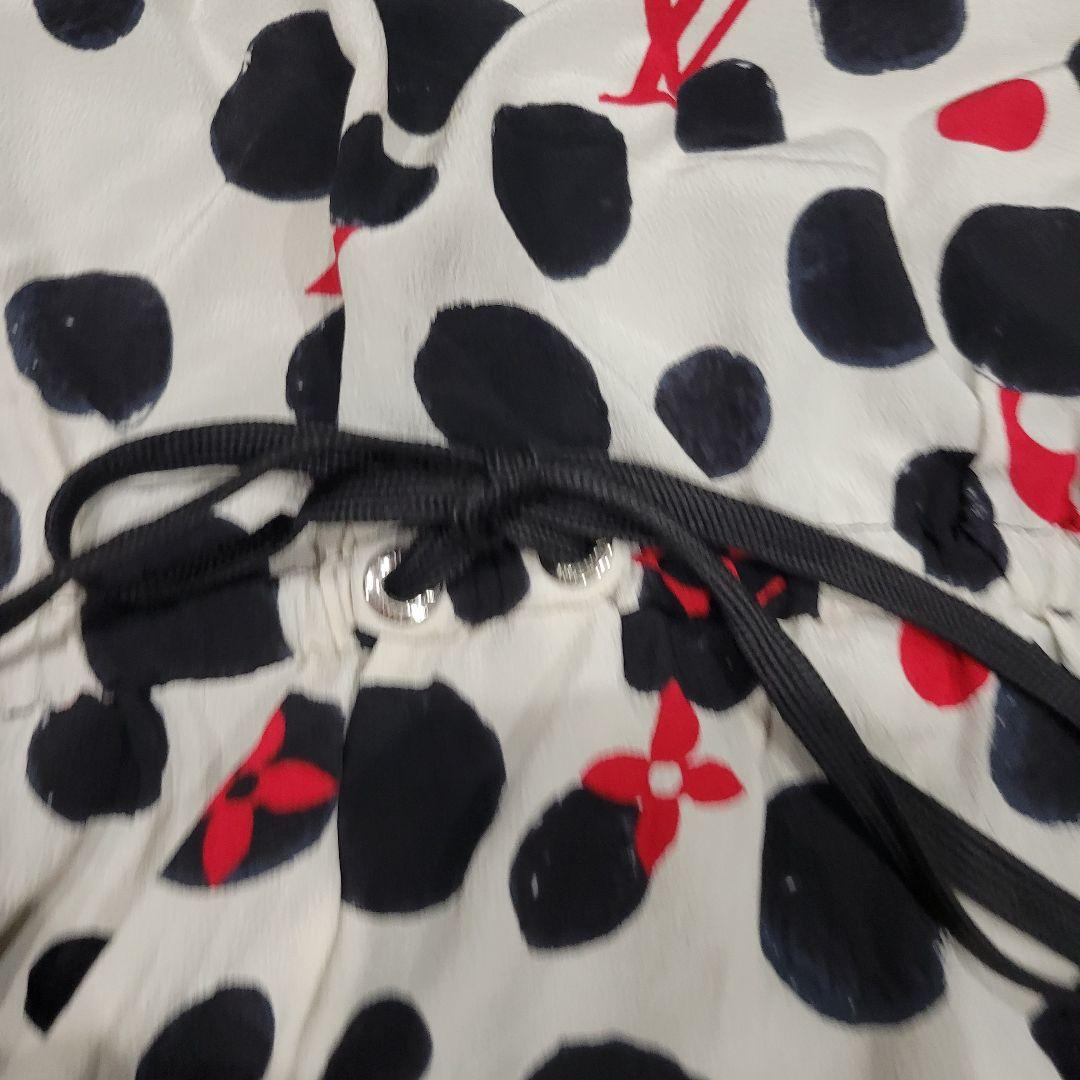 ルイヴィトン　モノグラム　半袖　ドレス　ワンピース　カシュクール　スタイルアップ