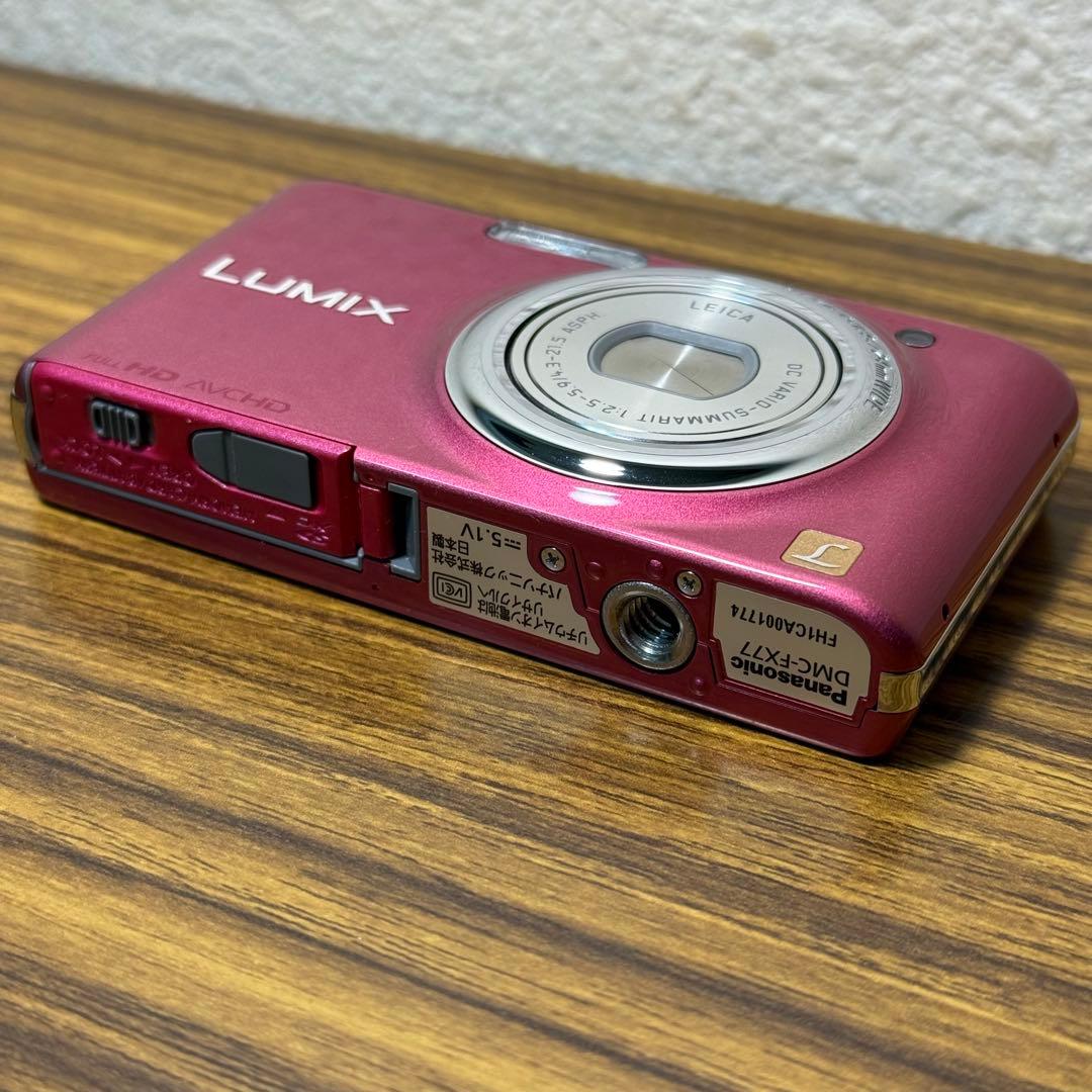 CASIO EXILIM FX77 ピンク デジカメ 付属品付き 動作品