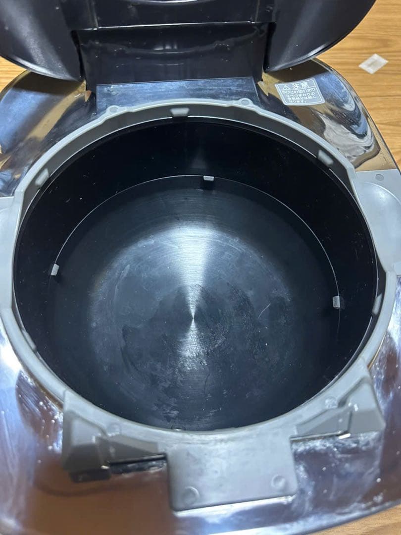 (明日まで)炊飯器 圧力IH炊飯ジャー(1升炊き) 黒 炎舞炊き 豪炎かまど釜