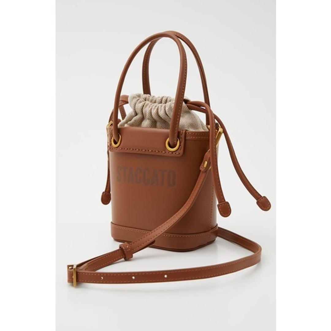 美品！STACCATO（スタッカート） ドローストリングスモールバッグ 巾着
