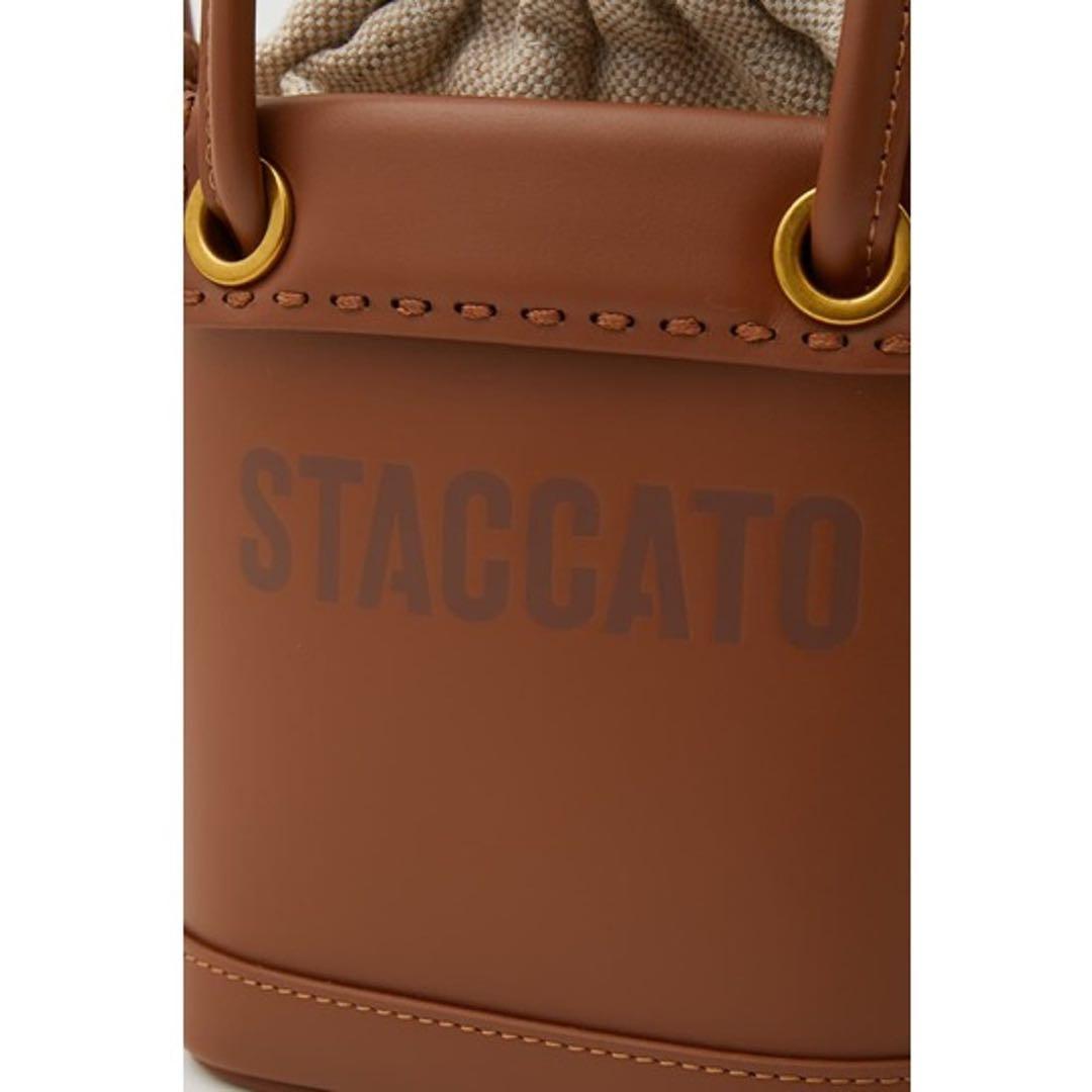 美品！STACCATO（スタッカート） ドローストリングスモールバッグ 巾着