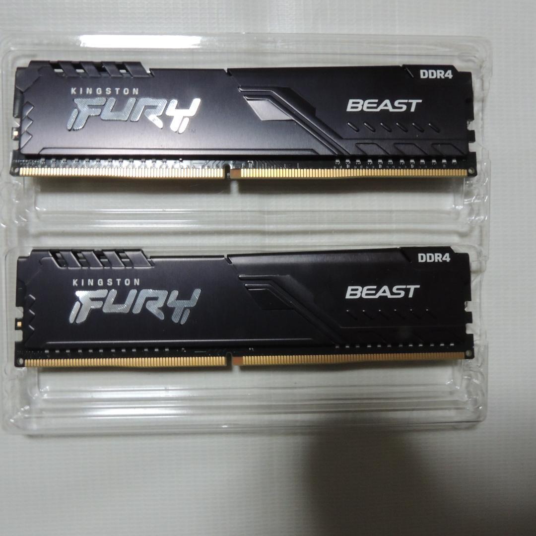 メモリー M10_Kingston FURY DDR4 16GB (8GBx2)