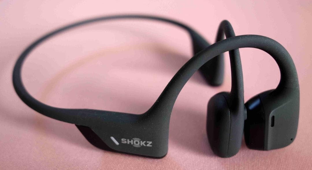 SHOKZ 骨伝導イヤホン ブラック