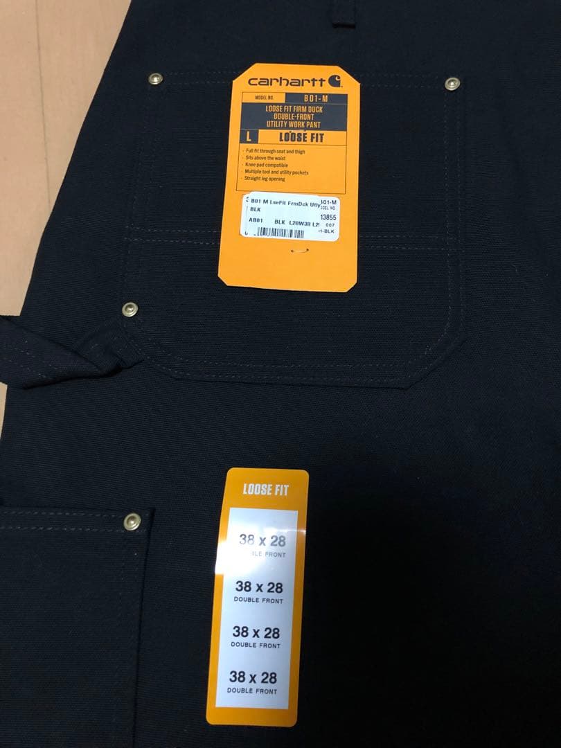 Carhartt B01 カーハート ペインターパンツ ダブルニー 38