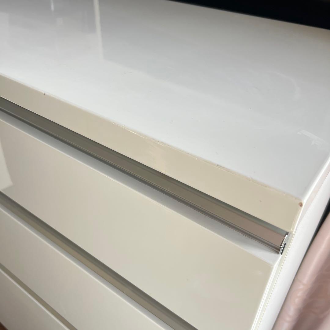 ニトリ　キュリー2 120CT WH キッチンカウンター