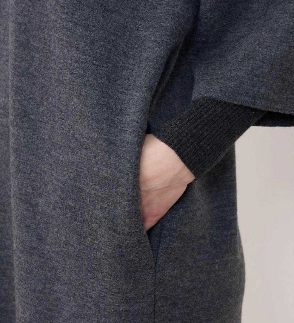 ✴︎2/7まで限定大幅値下げ✴︎GALERIE VIE ミドルスムースVネックワンピ