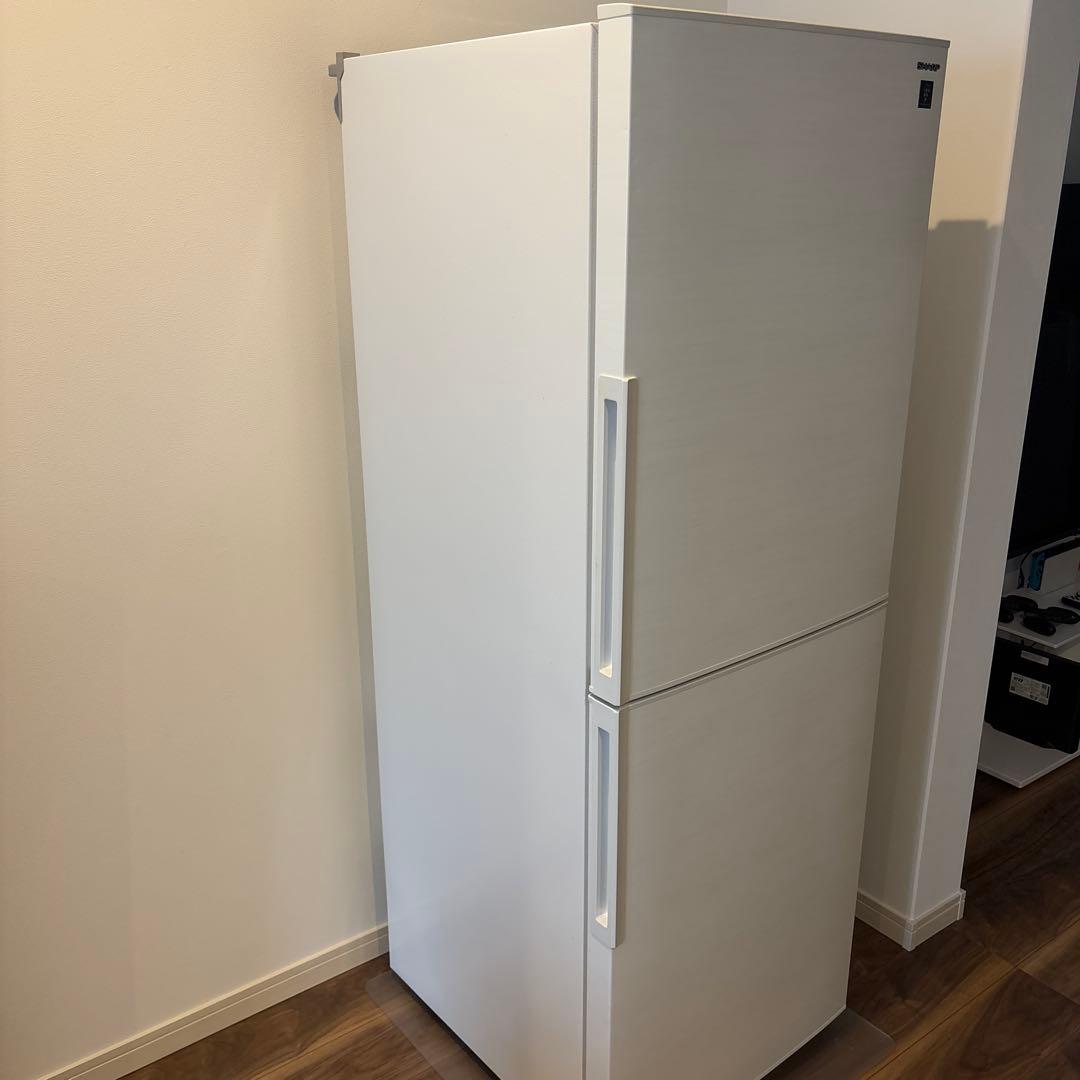 シャープ冷蔵庫　一人暮らし　SJ-PD28F-W