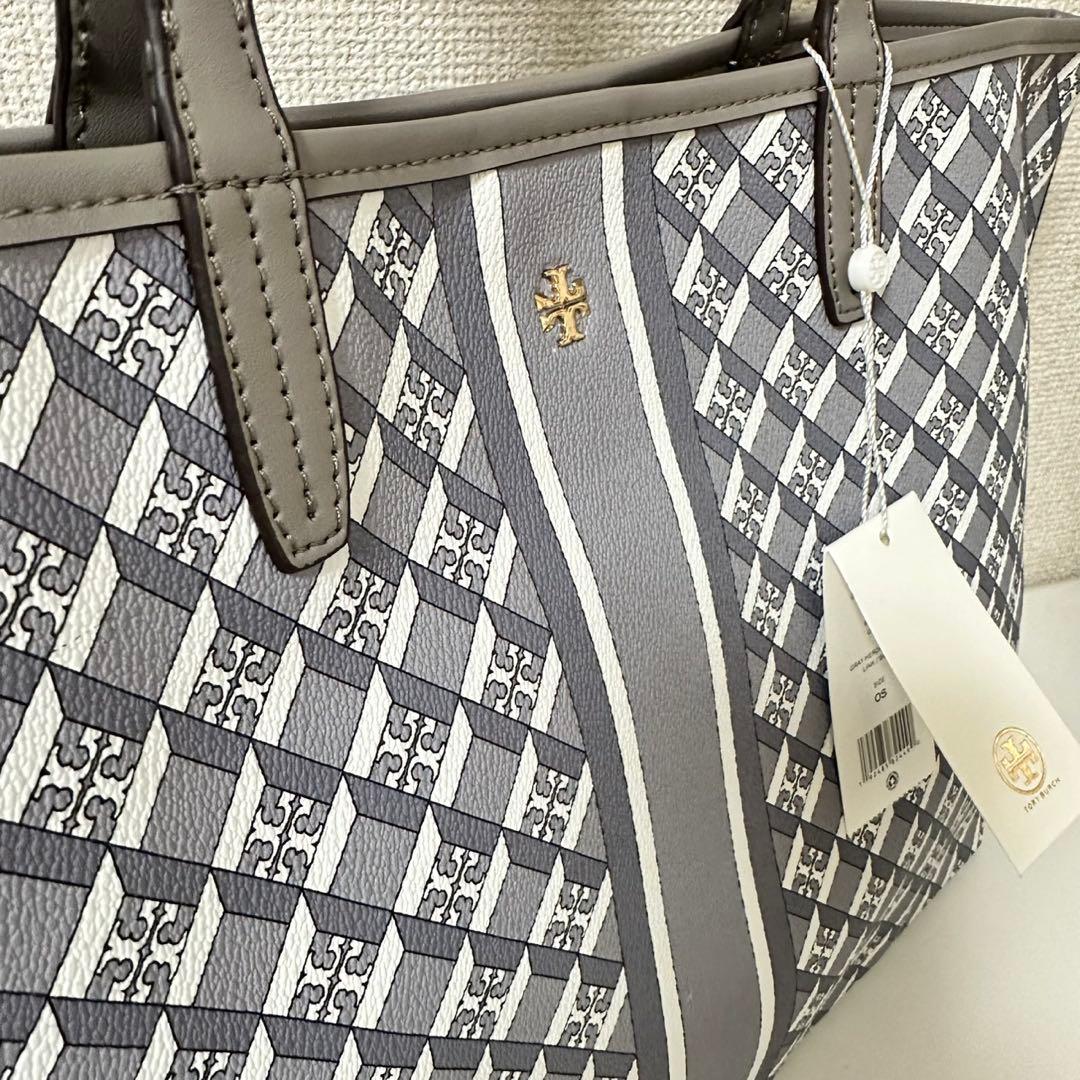 【新品】トリーバーチショルダTORY BURCH GEO LOGO TOTE
