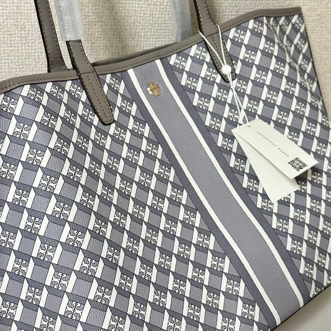 【新品】トリーバーチショルダTORY BURCH GEO LOGO TOTE
