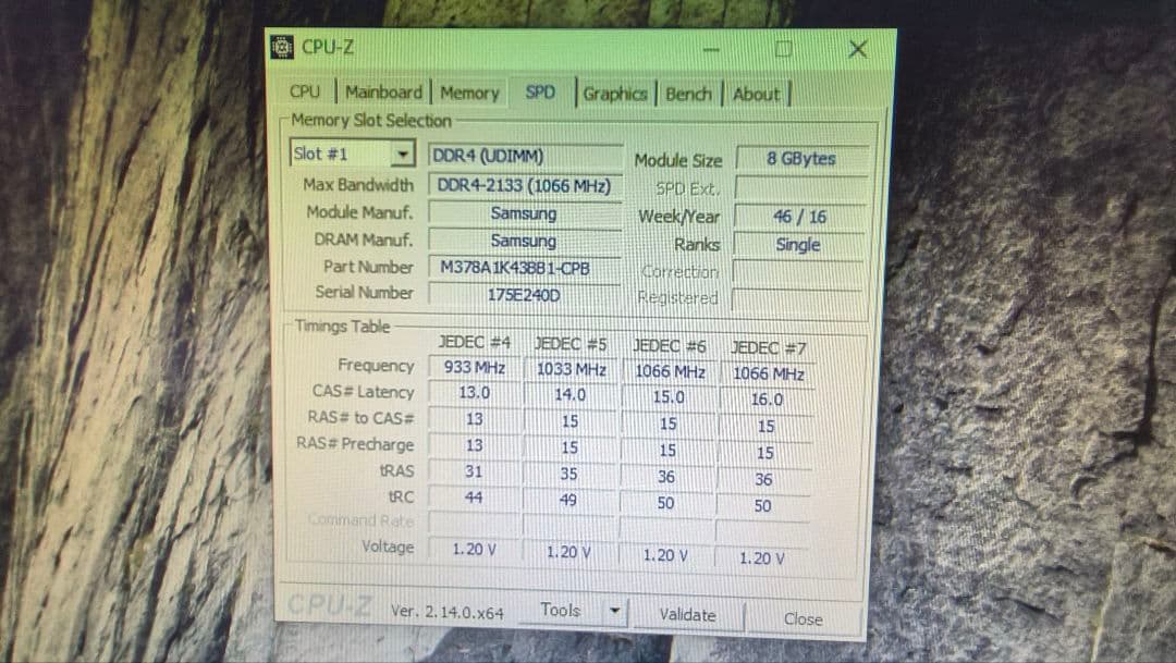 DDR4 8GBx4枚 32GB 動作確認済み ④
