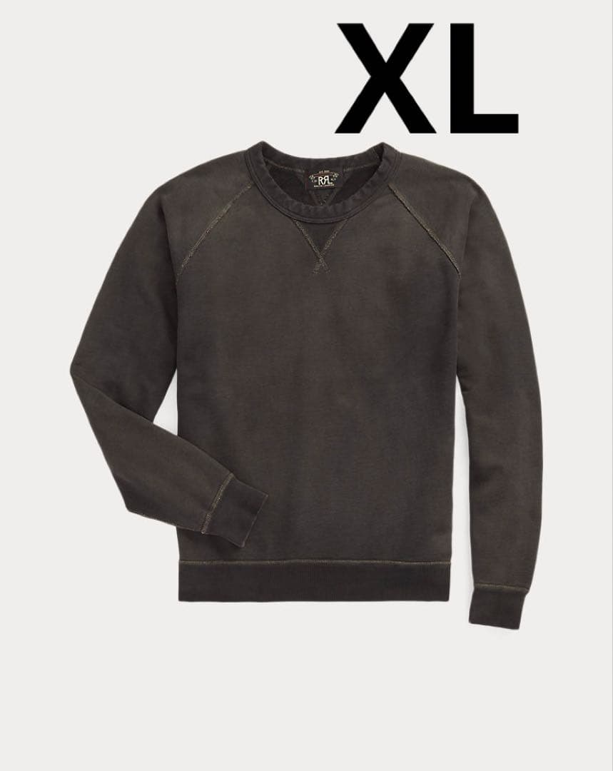 トップス RRL FRENCH TERRY CREWNECK XL