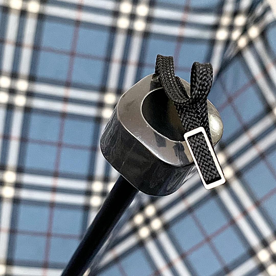 美品　Burberry バーバーリー ノバチェック 折り畳み傘 ブルー 青