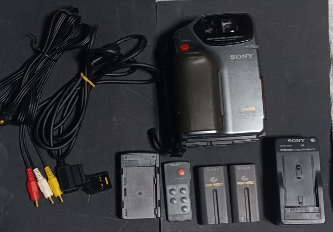 超激レア SONY CCD-SC7 液晶 ハンディカム ビデオカメラ 状態良好