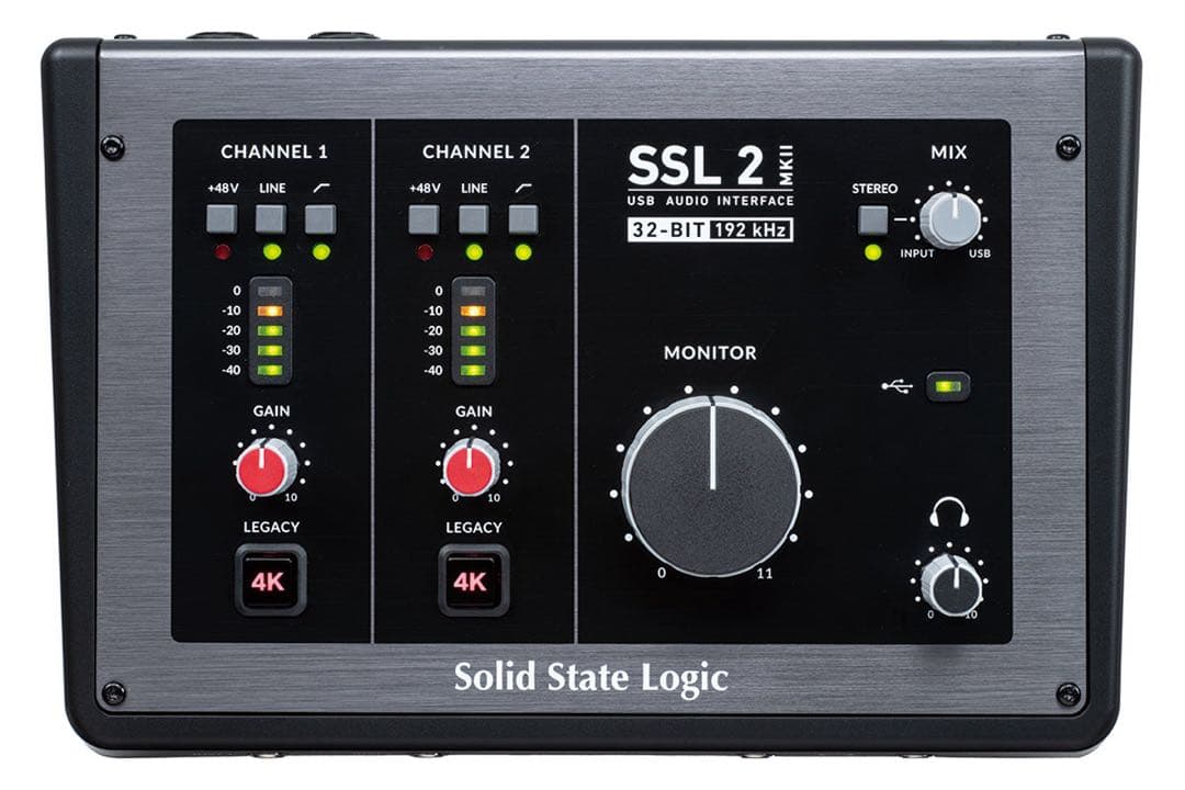 ほぼ未使用 SSL 2 MKII USBオーディオインターフェイス