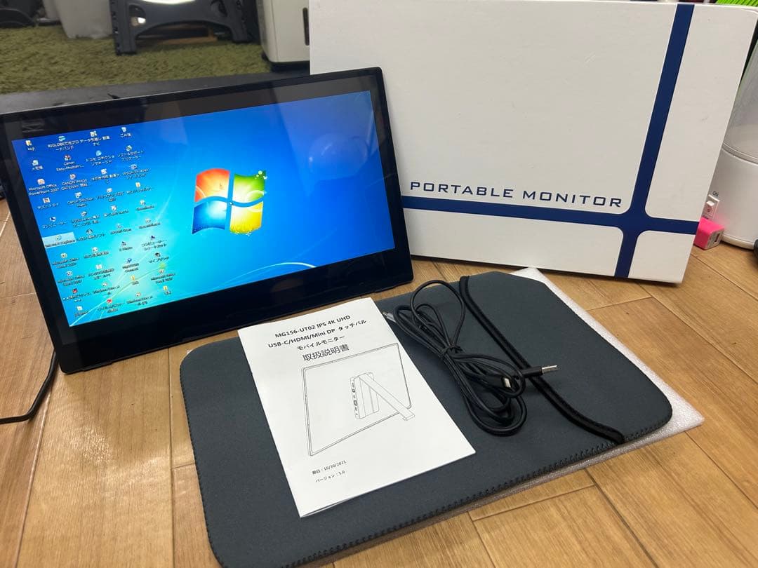 magedok MG156-ut02 4k モバイルモニター 15.6インチ