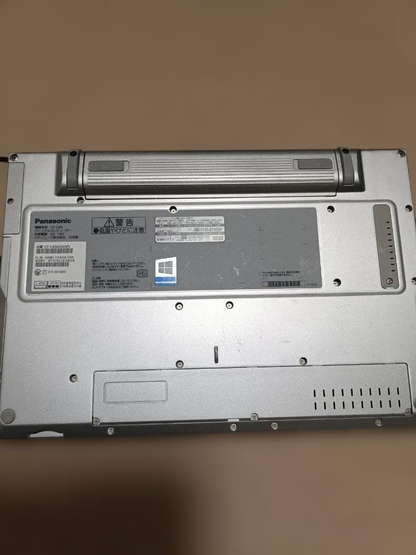 Let`s note CF-LX6 Win11 7世代i3/8GB/128GB