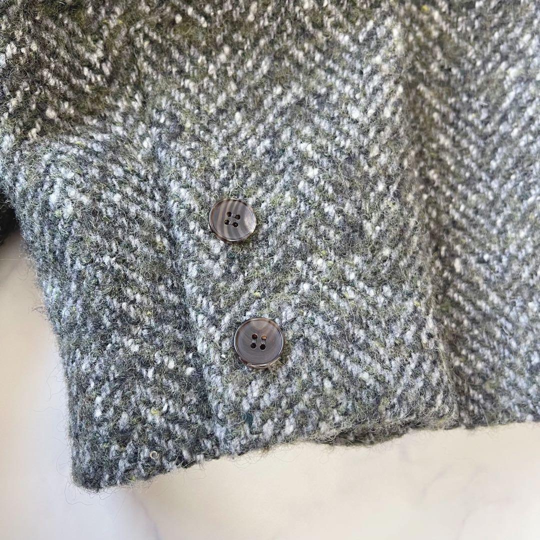 BEATING HEART イタリア生地 ツイード テーラードジャケット ウール