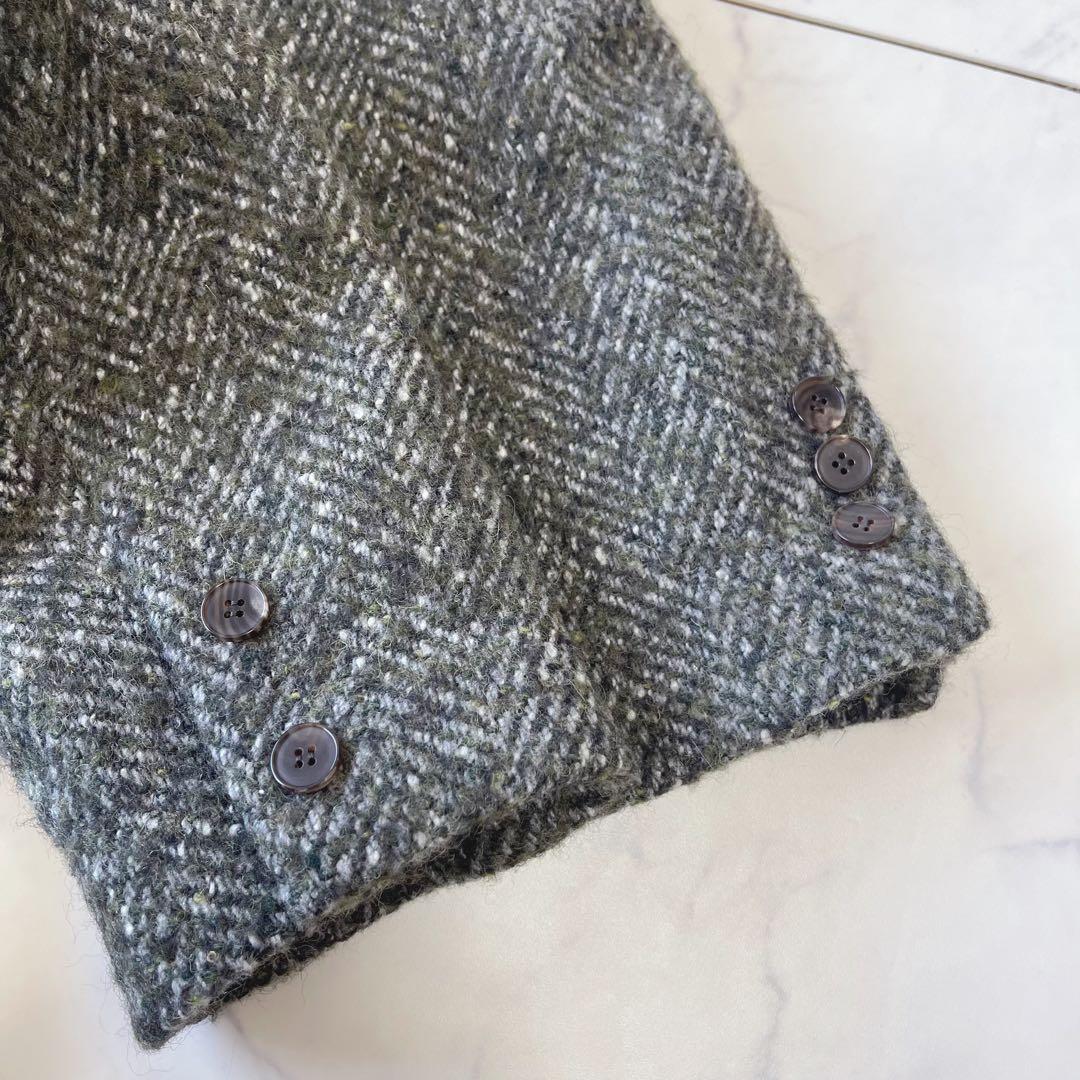BEATING HEART イタリア生地 ツイード テーラードジャケット ウール