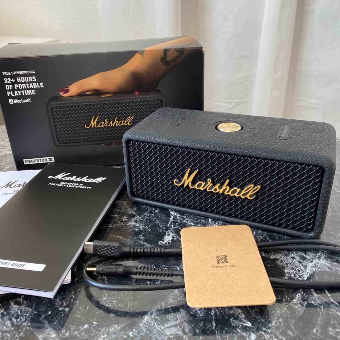マーシャル Marshall emberton3 スピーカー bluetooth