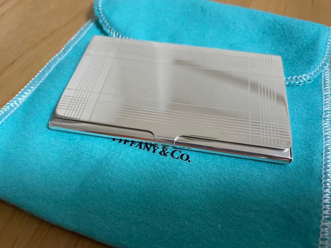 〖クリーニング済み〗Tiffany & Co. 名刺入れ シルバー