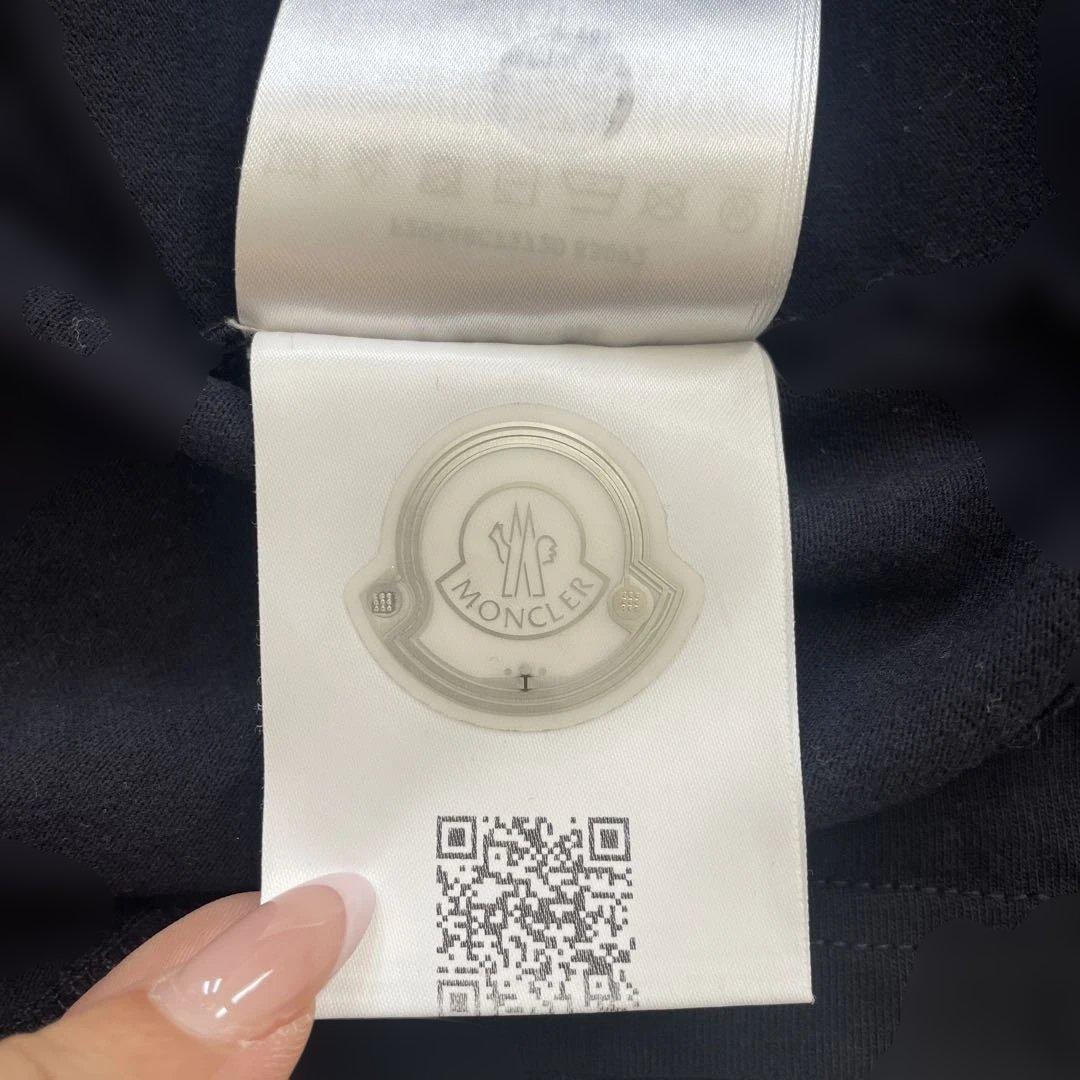 M　　　2枚セットMONCLER ネイビー ロゴ Tシャツ