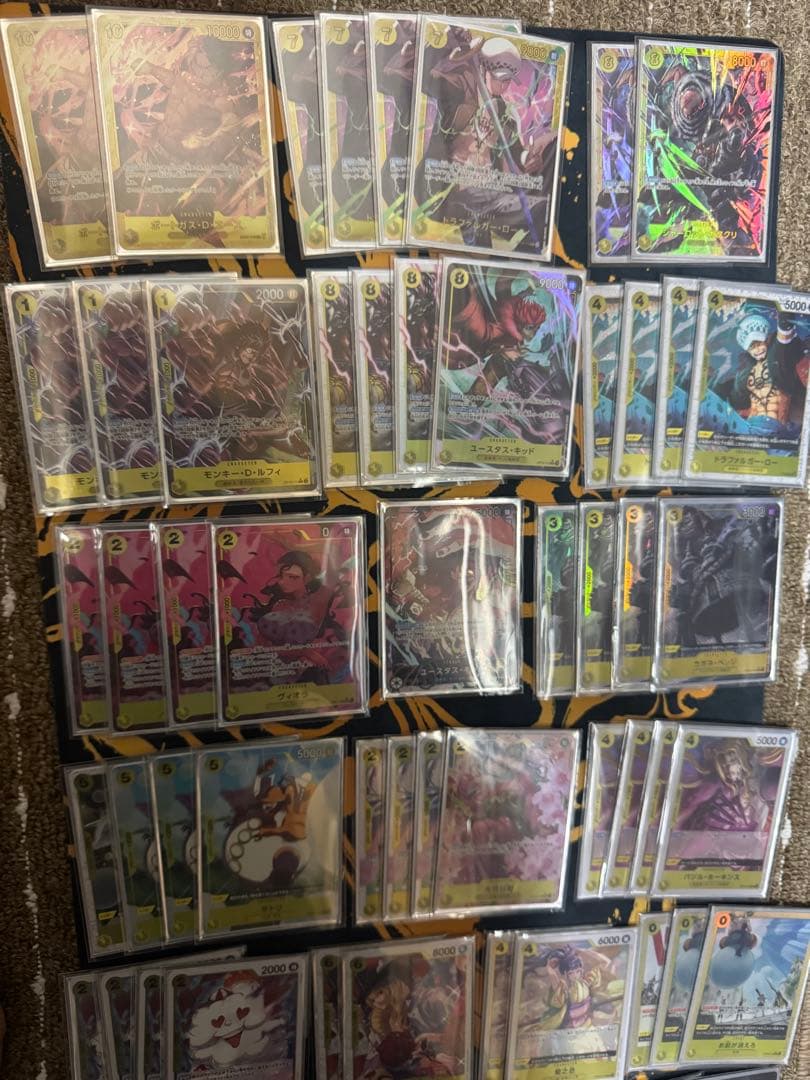 ワンピースカード　キッド　デッキ　パラレル