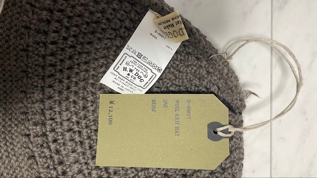 帽子 THE H.W.DOG&CO. Wool Knit Hat