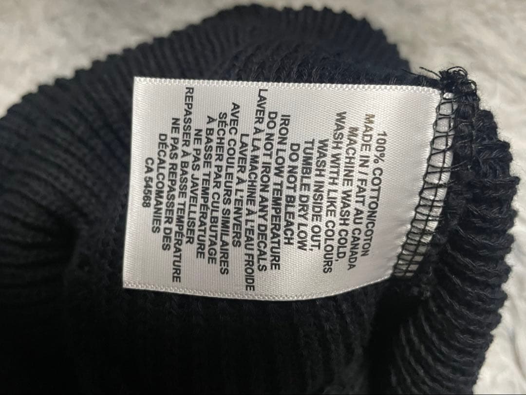 The Ennoy Professional ニット帽 黒　新品