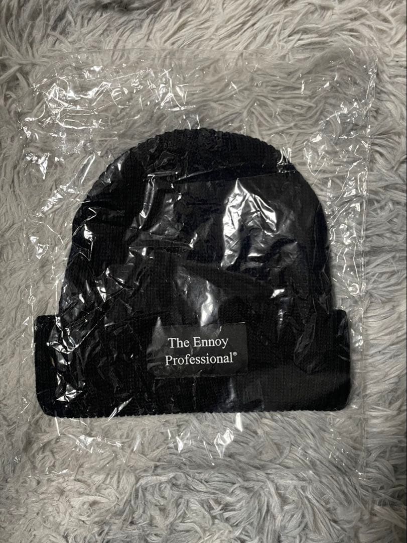 The Ennoy Professional ニット帽 黒　新品