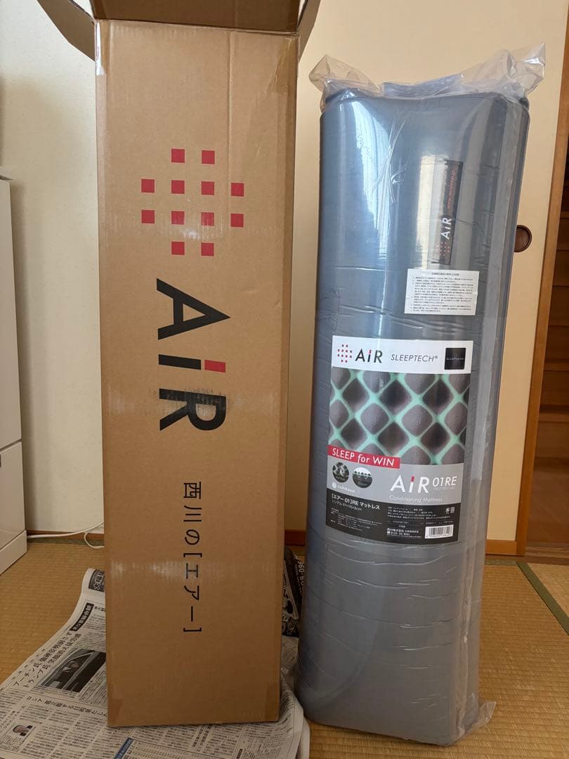 【新品未使用】西川エアー シングル マットレス　HC02361691