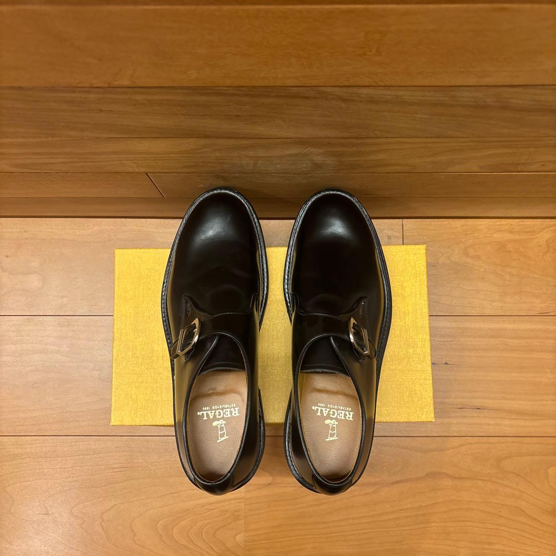 REGAL バックル付きビジネスシューズ 26cm