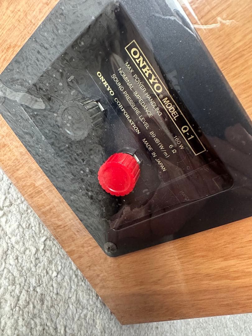 限定地域お届け無料！ ONKYO オンキョーQ-1 超美品 1本のみ スピーカー