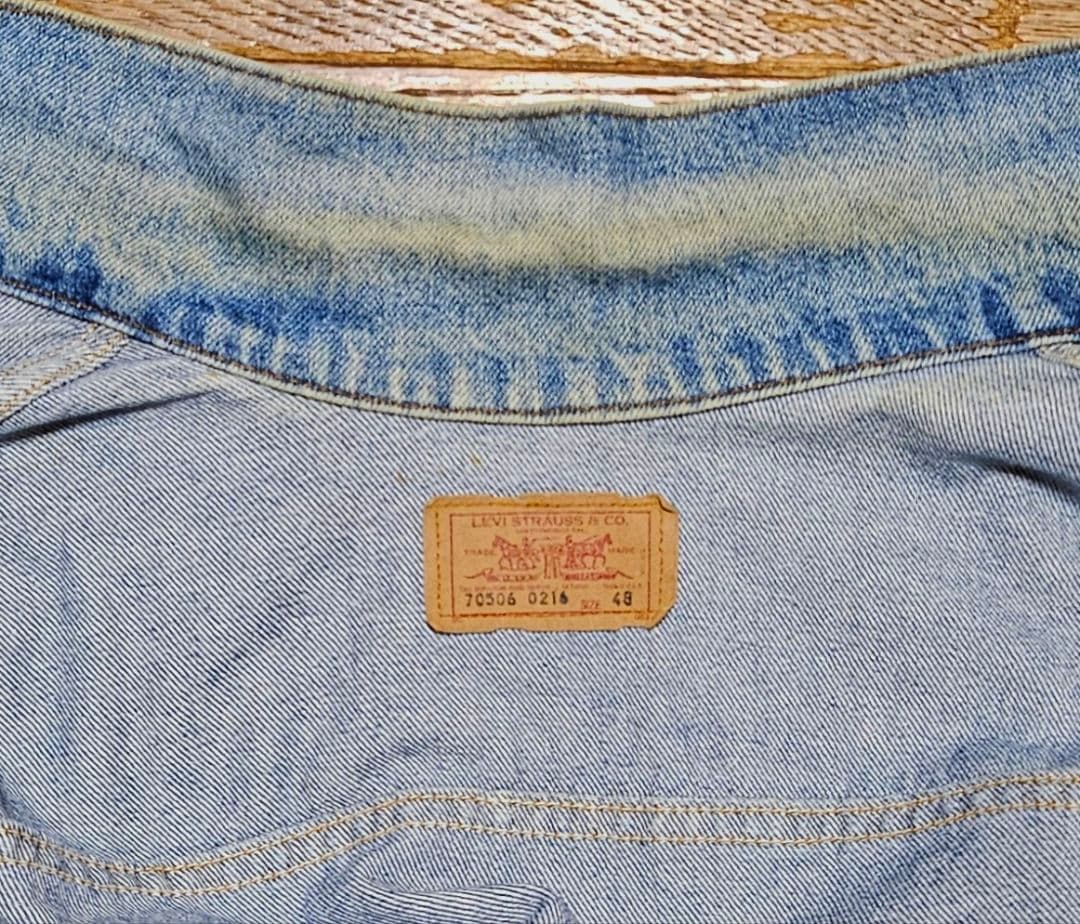 Levi's 70506 90sデニムジャケット USA製 希少サイズ