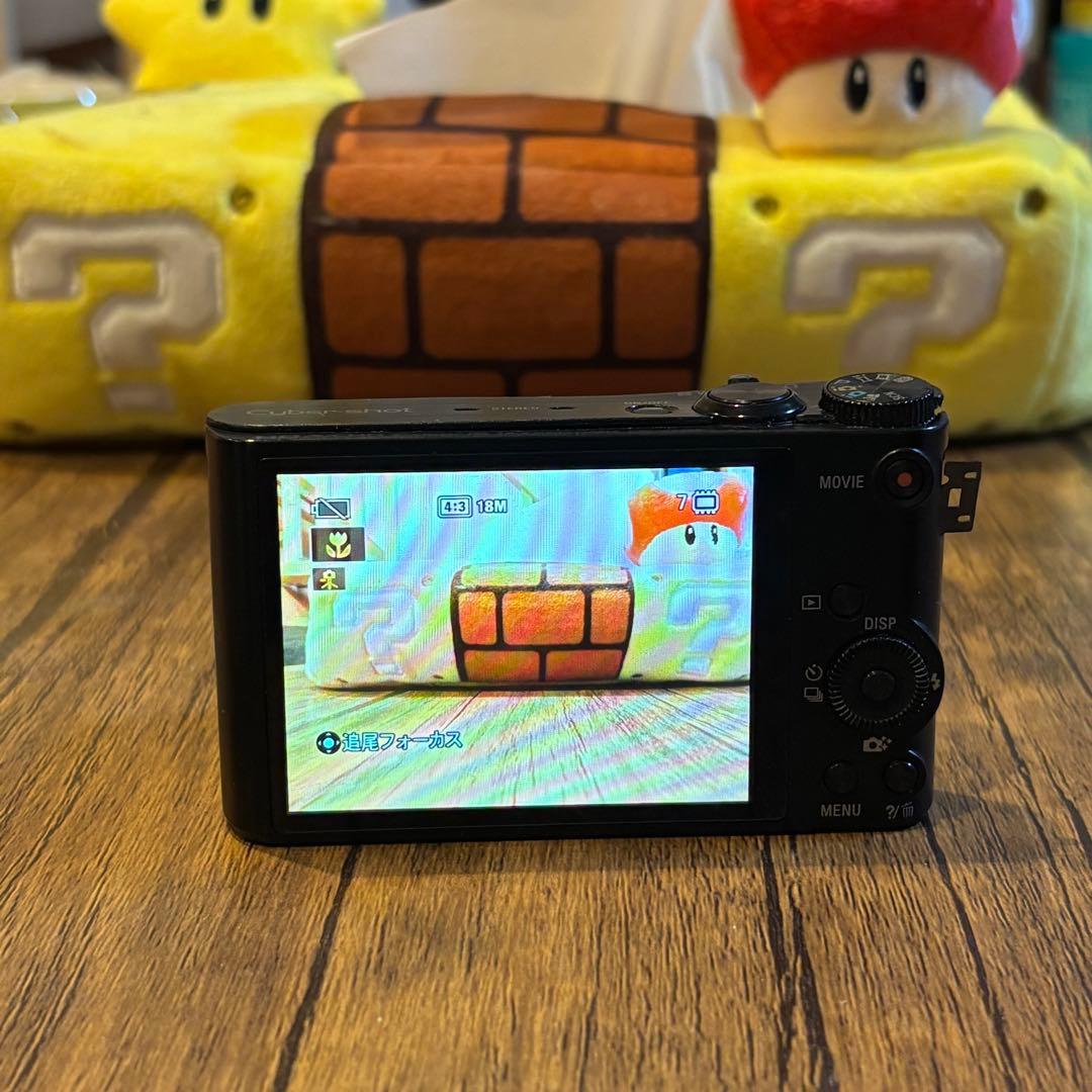 SONY Cyber-shot DSC-WX300 ブラック バッテリー付
